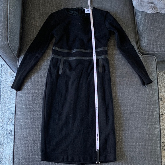 MaxMara Dresses & Skirts - 100% wool MaxMara Black Long Sleeve Dress